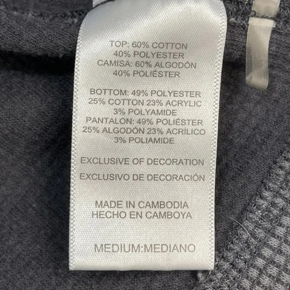 Tommy Bahama Sweater Gray Size M Long Sleeve Thermal - Picture 6 of 7